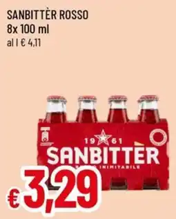 Famila Superstore Sanbitter rosso offerta