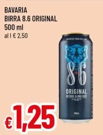 Famila Superstore Bavaria birra 8.6 original offerta