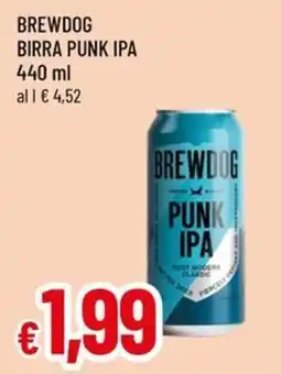 Famila Superstore Brewdog birra punk ipa offerta