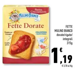 Conad Superstore Fette Dorate Mulino Bianco offerta