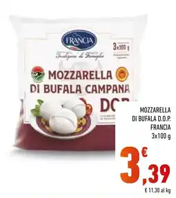 Conad Superstore Mozzarella di bufala campana D.O.P. Francia offerta