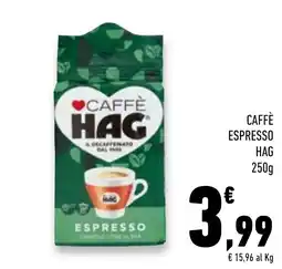 Conad Superstore Caffè espresso Hag offerta