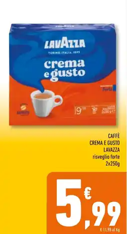 Conad Superstore Caffè crema e gusto Lavazza offerta