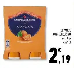 Conad Superstore Sanpellegrino aranciata offerta