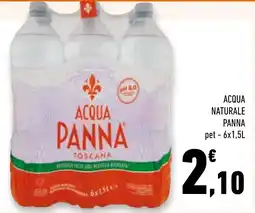 Conad Superstore Acqua Panna Toscana offerta