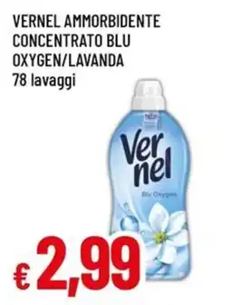 Famila Superstore Vernel ammorbidente concentrato blu oxygen/lavanda offerta