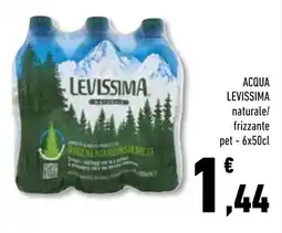 Conad Superstore Acqua Levissima naturale/frizzante offerta