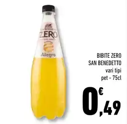 Conad Superstore Bibite zero San Benedetto offerta