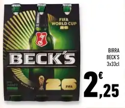 Conad Superstore Birra Beck's offerta