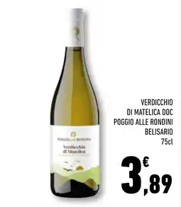 Conad Superstore Verdicchio di Matelica Poggio alle Rondini offerta