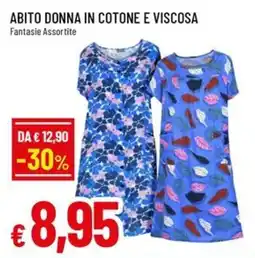 Famila Superstore Abito donna in cotone e viscose offerta