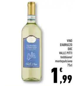 Conad Superstore Vino d'Abruzzo DOC Valle Pitti offerta