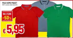 Famila Superstore Polo uomo piquet offerta