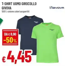 Famila Superstore T-shirt uomo girocollo Givova offerta