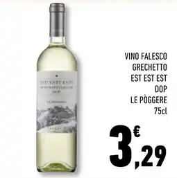 Conad Superstore Vino Falesco Grechetto offerta