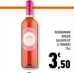 Conad Superstore Negroamaro rosato salento igt li tamarici offerta