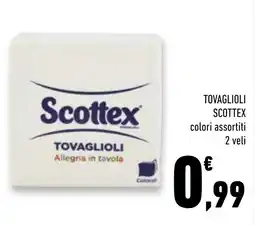Conad Superstore Tovaglioli Scottex offerta