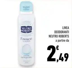 Conad Superstore Deodoranti Neutro Roberts Fresco Classico offerta