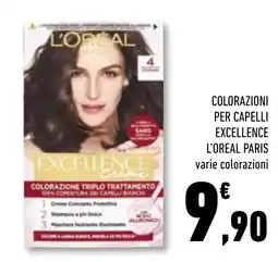 Conad Superstore Colorazioni per capelli Excellence L'Oréal Paris offerta