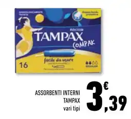 Conad Superstore Assorbenti interni Tampax offerta