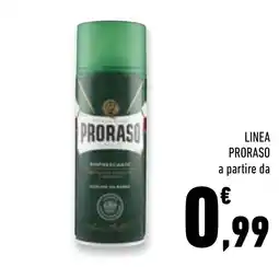 Conad Superstore Proraso rinfrescante offerta
