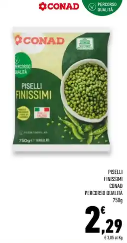 Conad Superstore Piselli finissimi Conad offerta