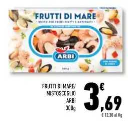 Conad Superstore Frutti di mare mistoscoglio Arbi offerta