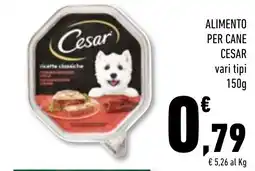 Conad Superstore Alimento per cane Cesar offerta