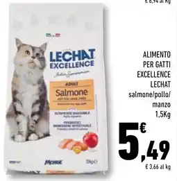 Conad Superstore Alimento per gatti excellence lechat offerta