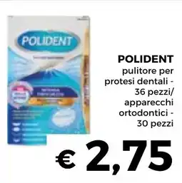 Conad Superstore Polident pulitore per protesi dentali offerta