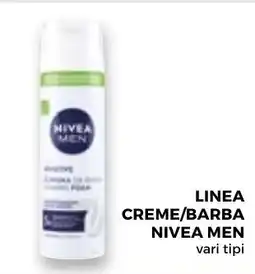 Conad Superstore Linea creme/barba nivea men offerta