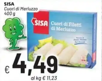 Sisa Sisa Cuori di Merluzzo 400g offerta