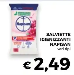 Conad Superstore Salviette igienizzanti Napisan offerta