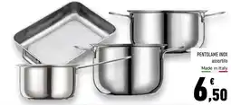 Conad Superstore Pentolame inox assortito offerta