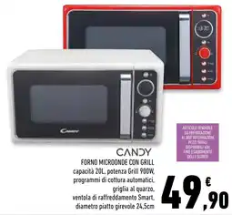 Conad Superstore Forno microonde con grill Candy offerta
