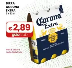 Gala Supermercati Birra Corona Extra offerta