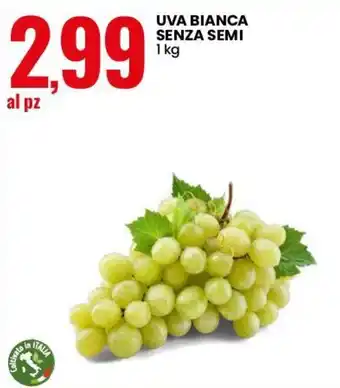 Uva bianca senza semi