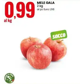 Mele Gala Sacco