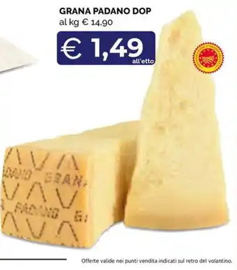 Maxisconto Grana Padano DOP offerta