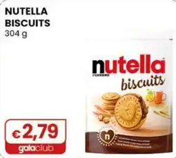 Gala Supermercati Nutella biscuits offerta