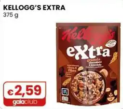 Gala Supermercati Kellogg's Extra granola cioccolato e nocciole offerta