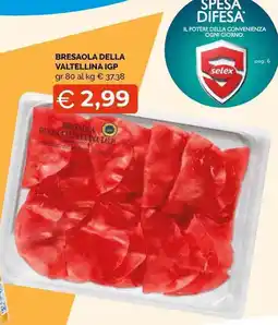 Mercatò Local Bresaola della Valtellina IGP offerta