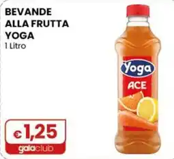 Gala Supermercati Beverage alla frutta Yoga Ace offerta