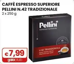 Gala Supermercati Caffè espresso superiore Pellini n.42 tradizionale offerta
