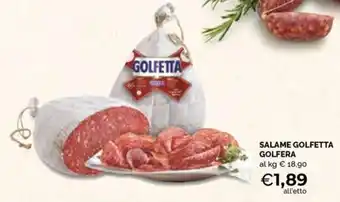 Maxisconto Salame Golfetta Golfera offerta
