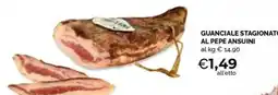 Maxisconto Guanciale stagionato al pepe ansuini offerta