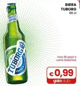 Gala Supermercati Birra Tuborg offerta