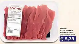 Maxisconto Fettine sottilissime di bovino adulto offerta