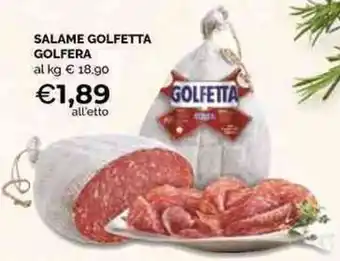 Salame golfetta golfera