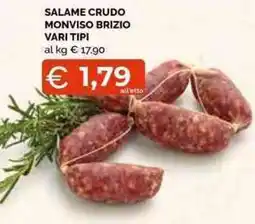 Mercatò Local Salame crudo Monviso Brizio offerta